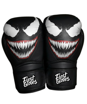 Fiest Winning Style Black Boxing Gloves Premium Gym Training Pair