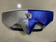 Winning Groin Protector | Silver/Blue