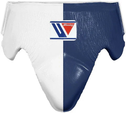Winning Groin Protector | White/Dark-Blue