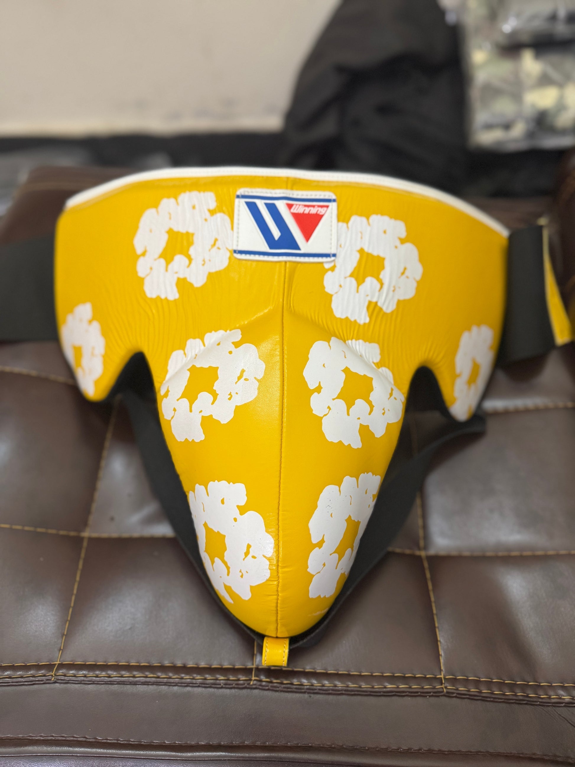 Winning Groin Protector | Yellow/White