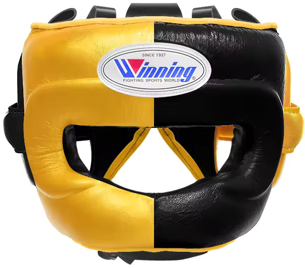 Winning Nose Bar Headgear | Black/Gold