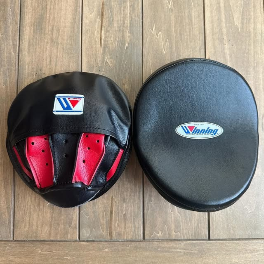 Winning Punching Mitts | Red/Black