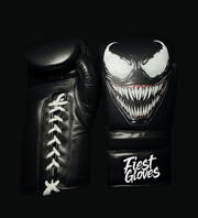 Fiest Winning Style Black Boxing Gloves Premium Gym Training Pair