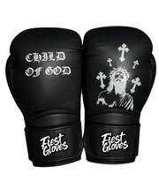 Fiest Winning Style Black Boxing Gloves 14oz Training Gloves