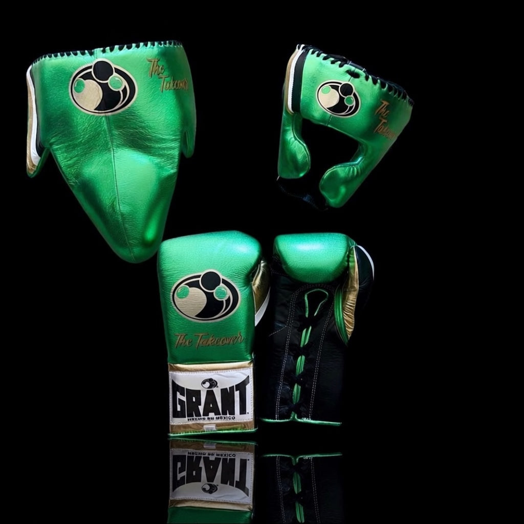 Affordable Grant Leather Training Bundle Green/Black/White/Gold Beginner Set
