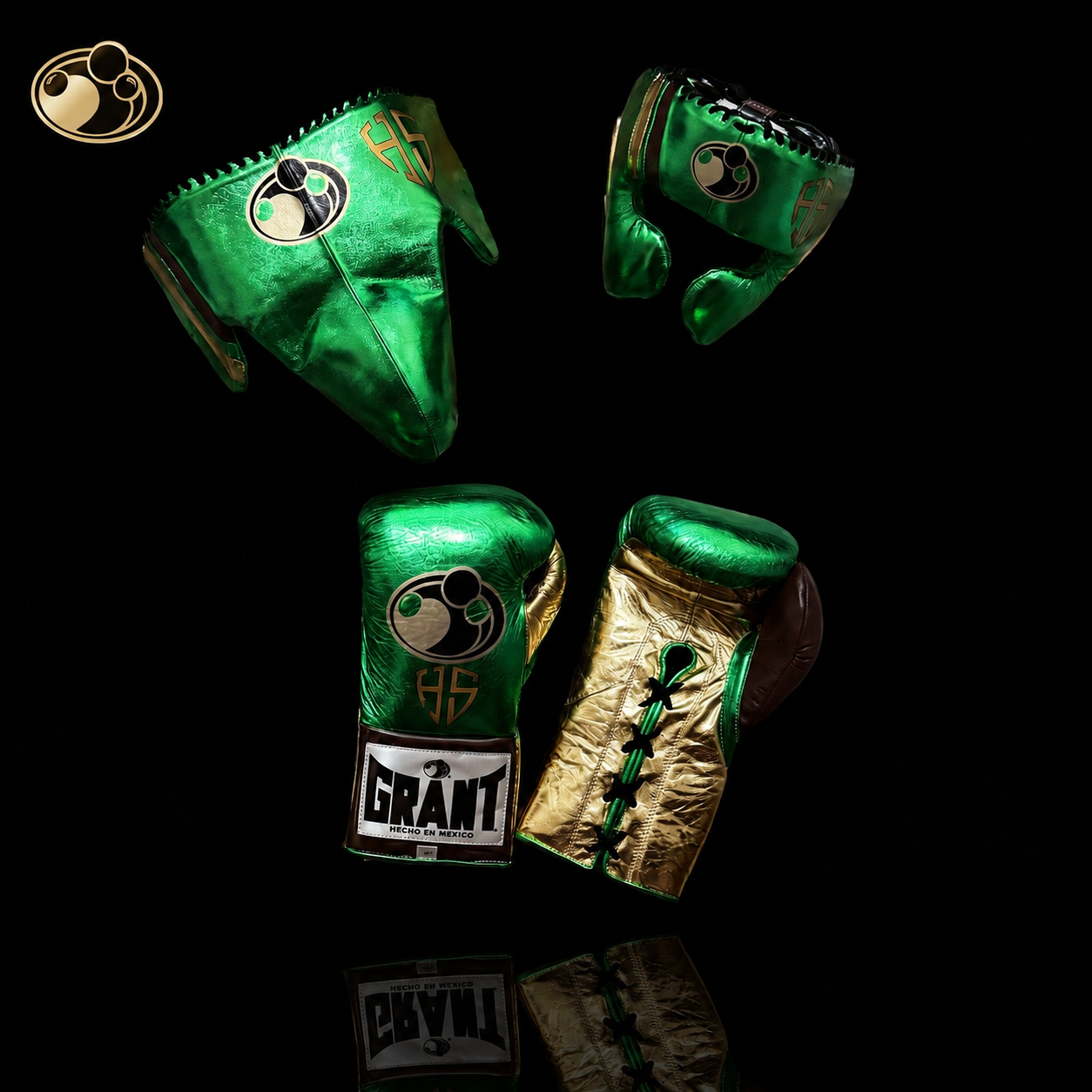 Affordable Grant Leather Training Bundle Green/Gold/Brown Beginner Set