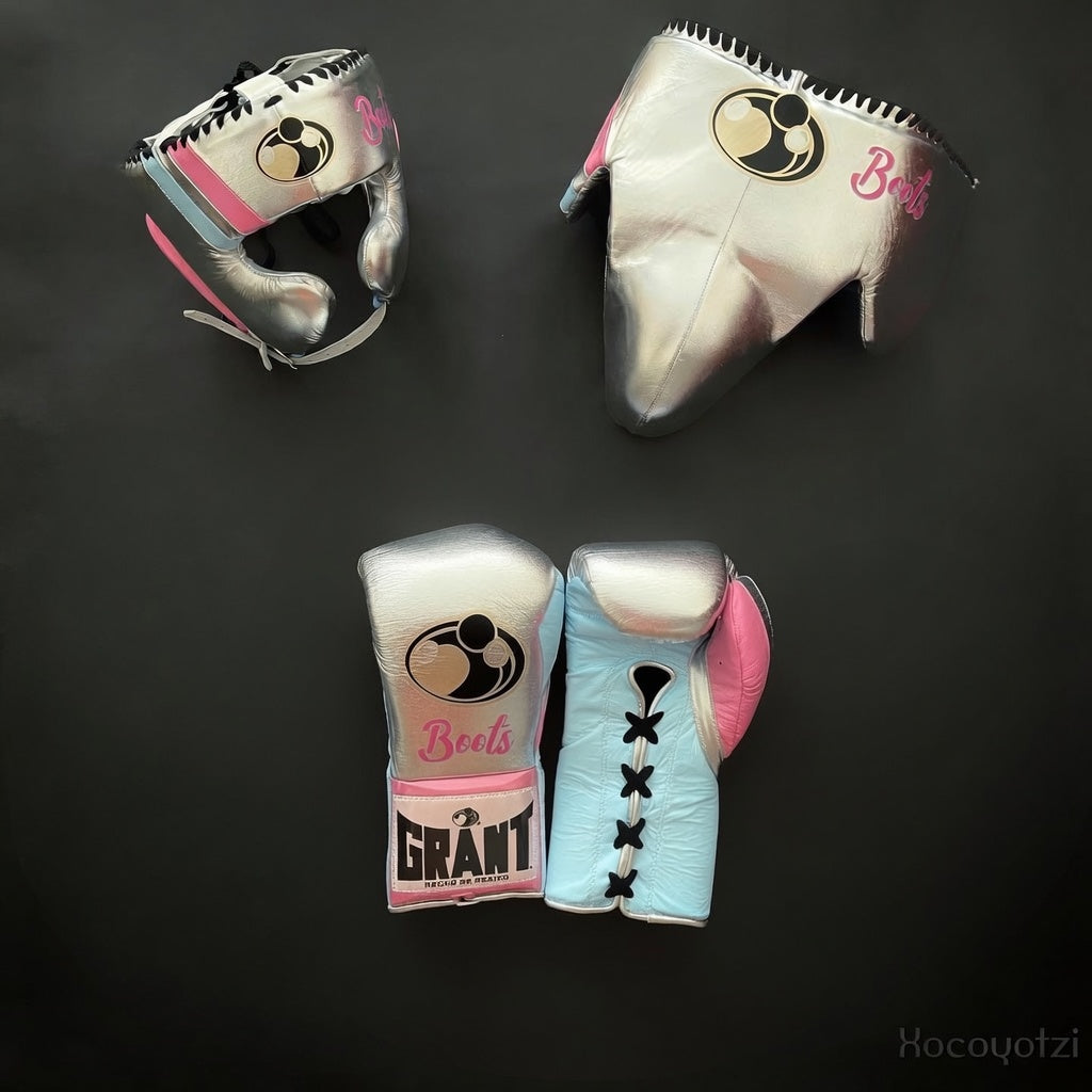 Affordable Custom Grant Training Pack Silver/Blue/Pink Daily Gear Set