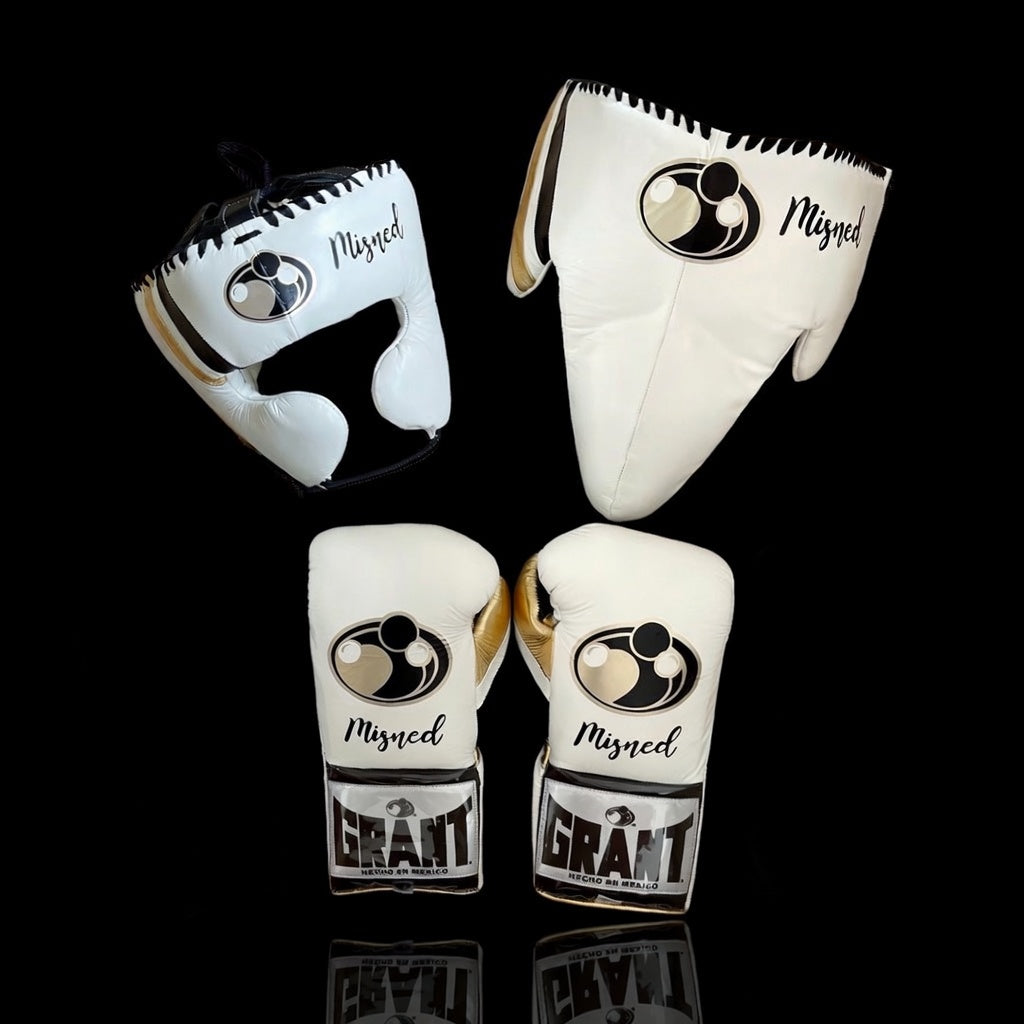 Value Pack Custom Grant Boxing Bundle White/Red/Gold Heavy Duty Kit