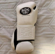 Value Custom No Boxing No Life Sparring Gloves Beige Heavy Duty