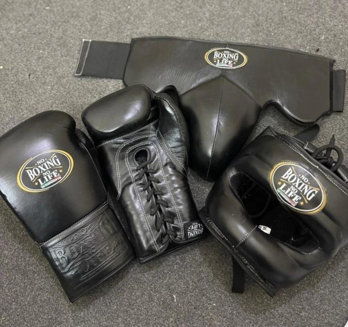 No Boxing No Life Boxing Set Black Boxing Gear