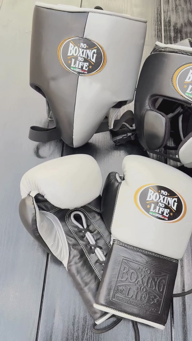 No Boxing No Life Beginner Boxing Set Grey/Black Video