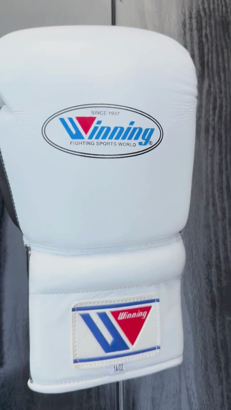 winning  boxing gloves white/black video