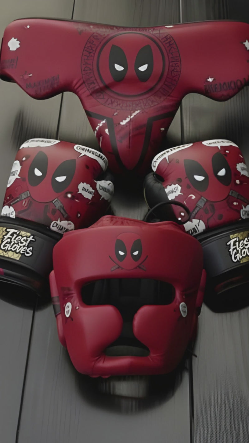 Fiest Boxing Set | Purple/White/Gold Video