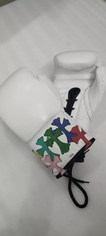 Customizable boxing glove , Fiest Gloves online , WHITE boxing gloves, High Quality COPIES of Branded Gloves, BLACK Birthday gift for Friends, Wedding gift for Men, Gift shop