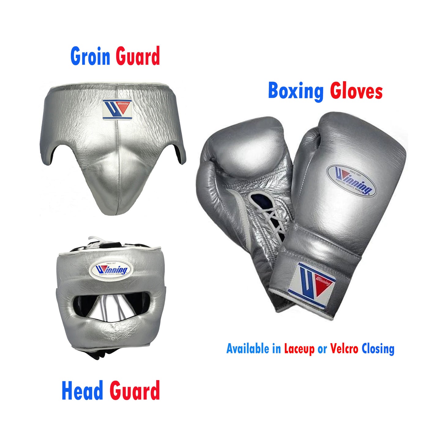 WINNING BOXING GLOVE, WINNING SET, WINNING HEAD GUARD, WINNING COMPLETE SET, GIFT FOR HIM, CHRISTMAS GIFT,NEW YEAR