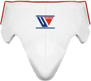 Winning Groin Protector | White/Red