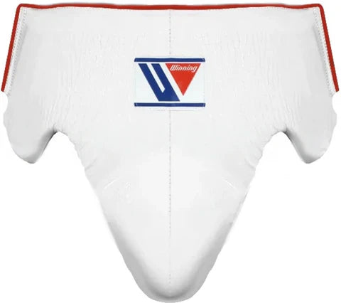 Winning Groin Protector | White/Red